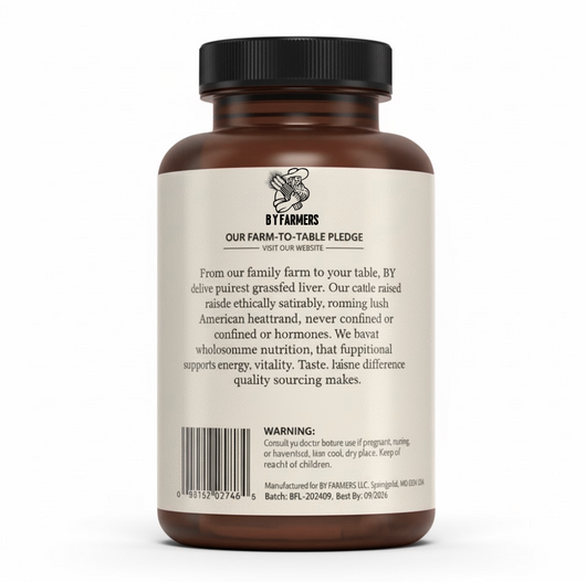 Grass-Fed Beef Liver Capsules