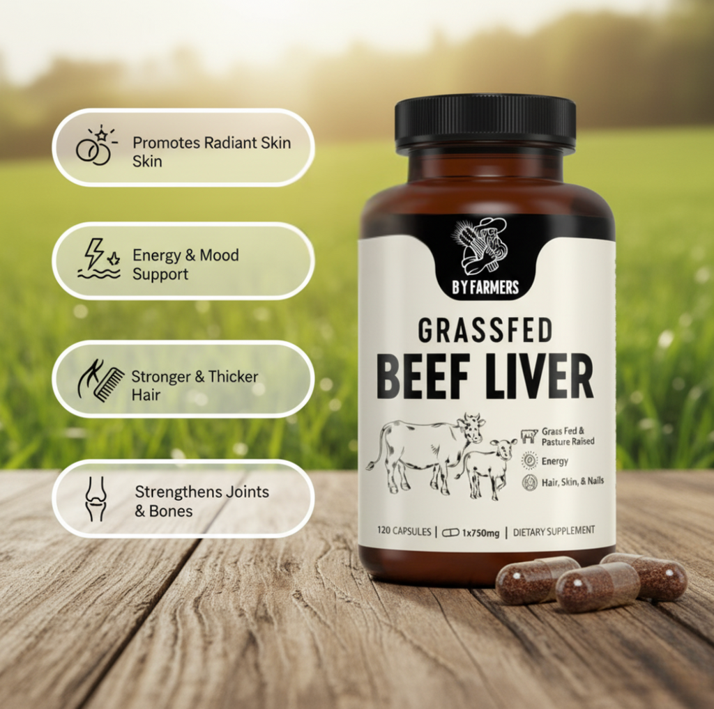 Grass-Fed Beef Liver Capsules